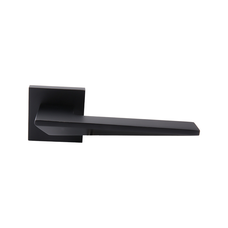 20-305 Minimalist light luxury tahimik na lock body black american bedroom door lock