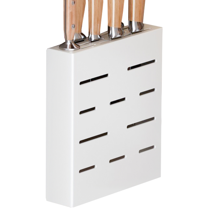 Punch-free space aluminyo kusina rack puting simpleng kutsilyo may hawak