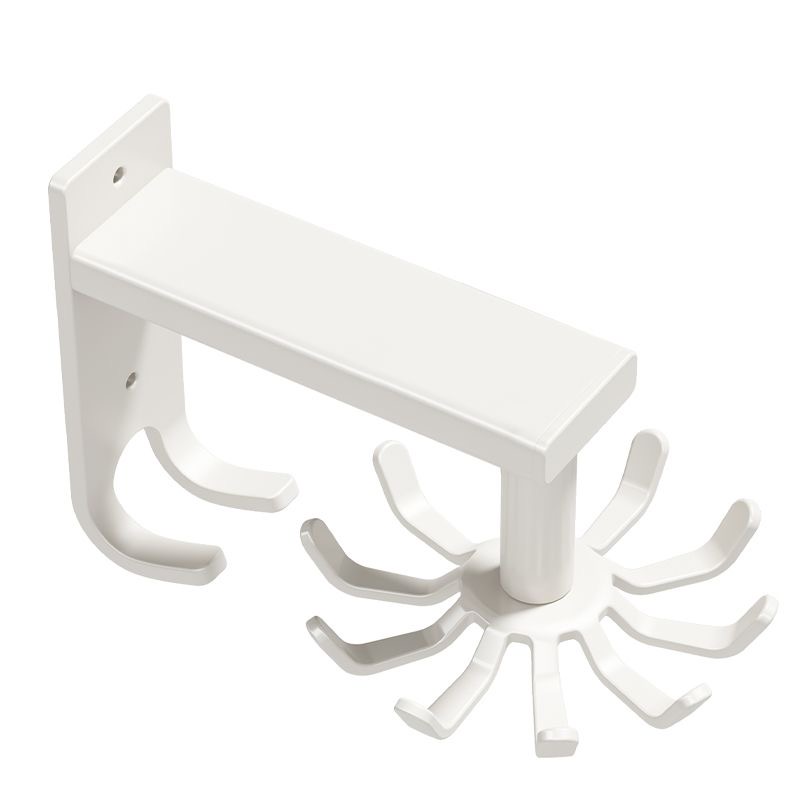 10 Hooks Kitchenware Storage Rack Spatula Spoon Shovel Kusina umiikot na kawit