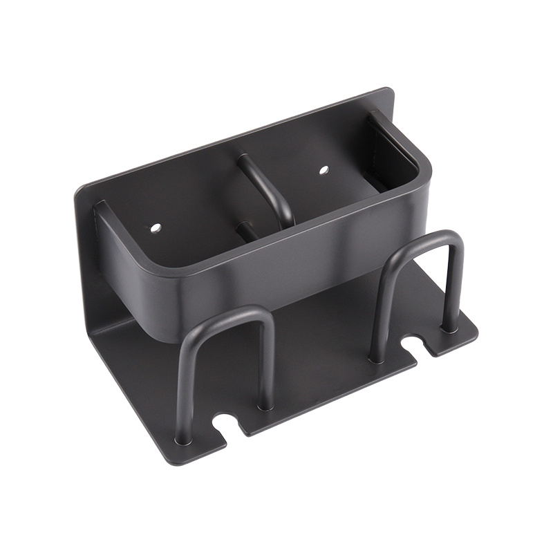 Banyo rack wall na naka-mount punch-free integrated toothbrush holder