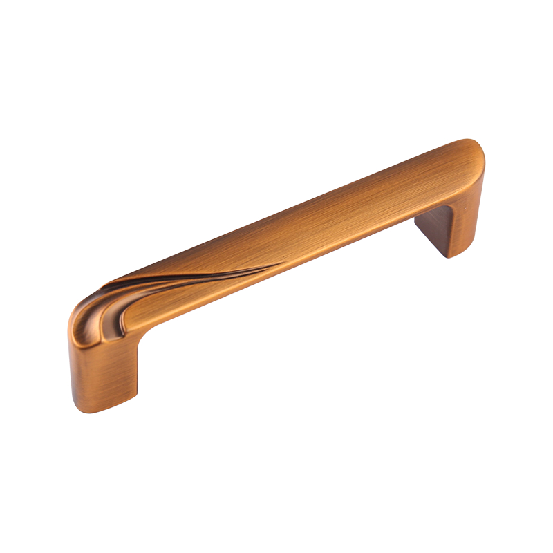 901 Electroplated Single Hole Wardrobe Drawer Handle