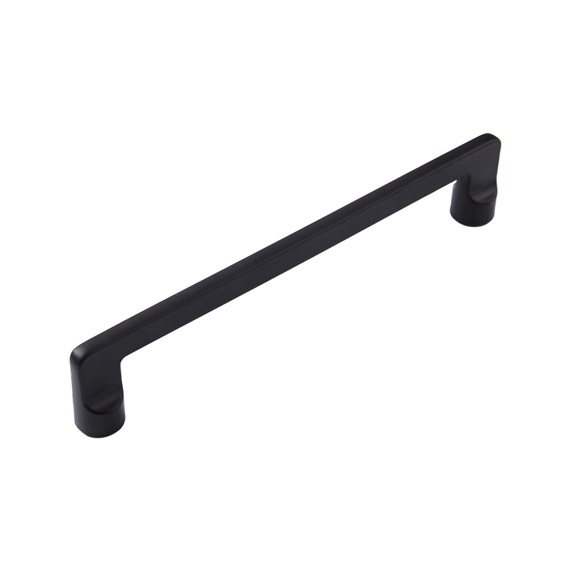 ZX1835 Modern Elegant Black Wardrobe Cabinet Drawer Zinc Alloy Single Hole Handle