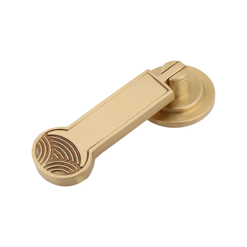 8259 bagong istilo ng tanso na tanso solong hole cabinet drawer wardrobe maliit na hawakan