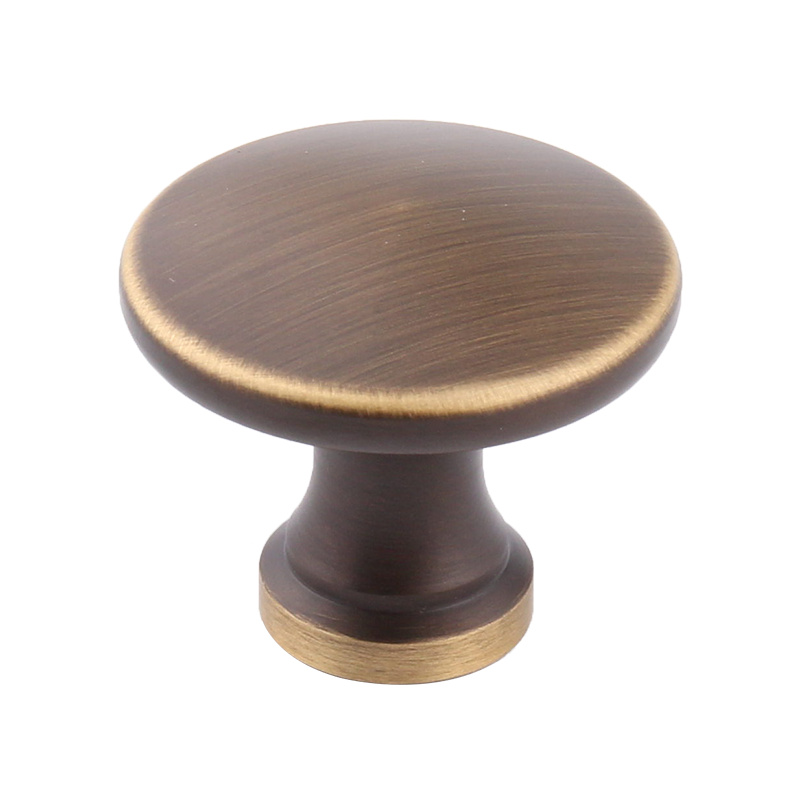 8162 Banayad na Luxury at Simpleng Bagong Tsino at American Style Golden Wardrobe Cabinet Round Handle Handle